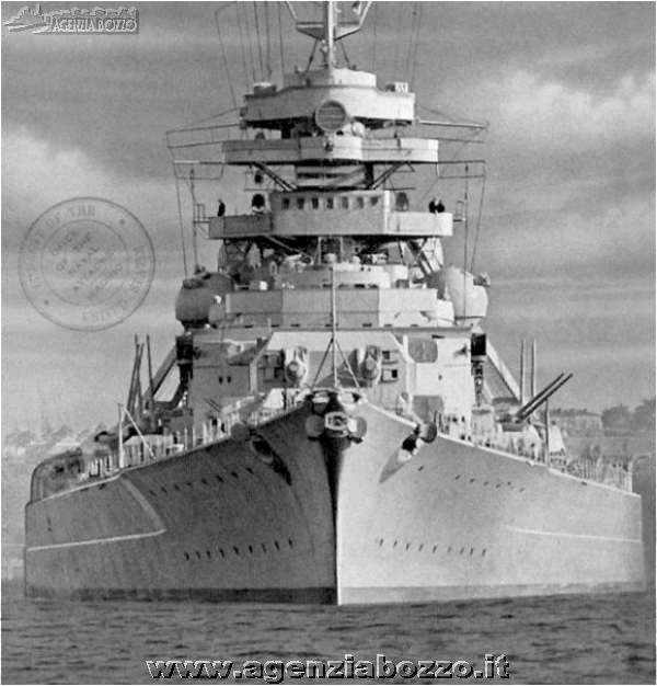 Navi da guerra Bismarck 1939 incrociatore da battaglia Deutsche